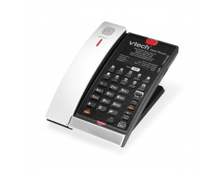 Alcatel Lucent - VTech S2411 Silver Black Contemporary SIP Wireless Desk & Bed Phone, 1 Line, 10 Speed Dial keys - 3JE40023AA
